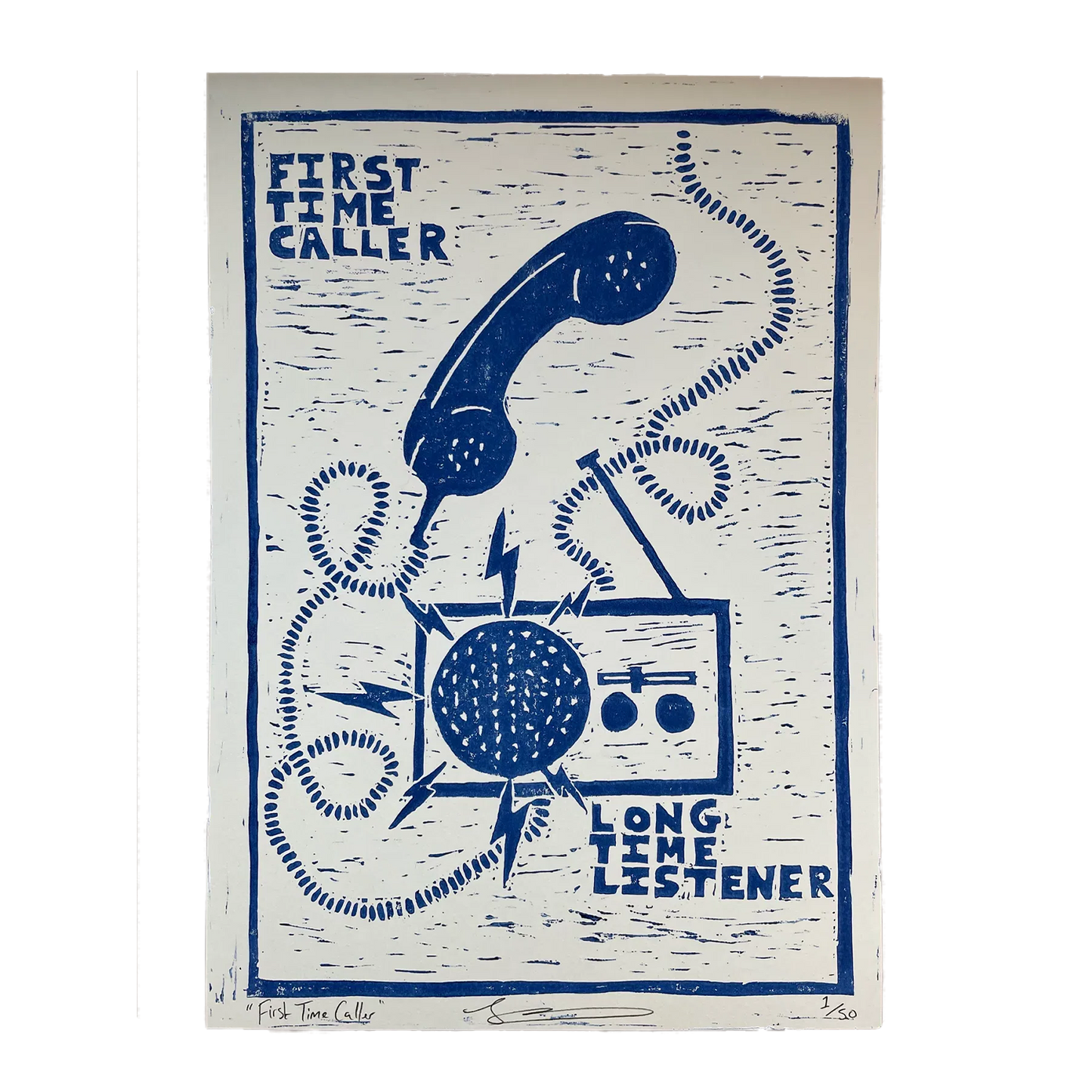 First Time Caller - A4 Print - Edition of 50
