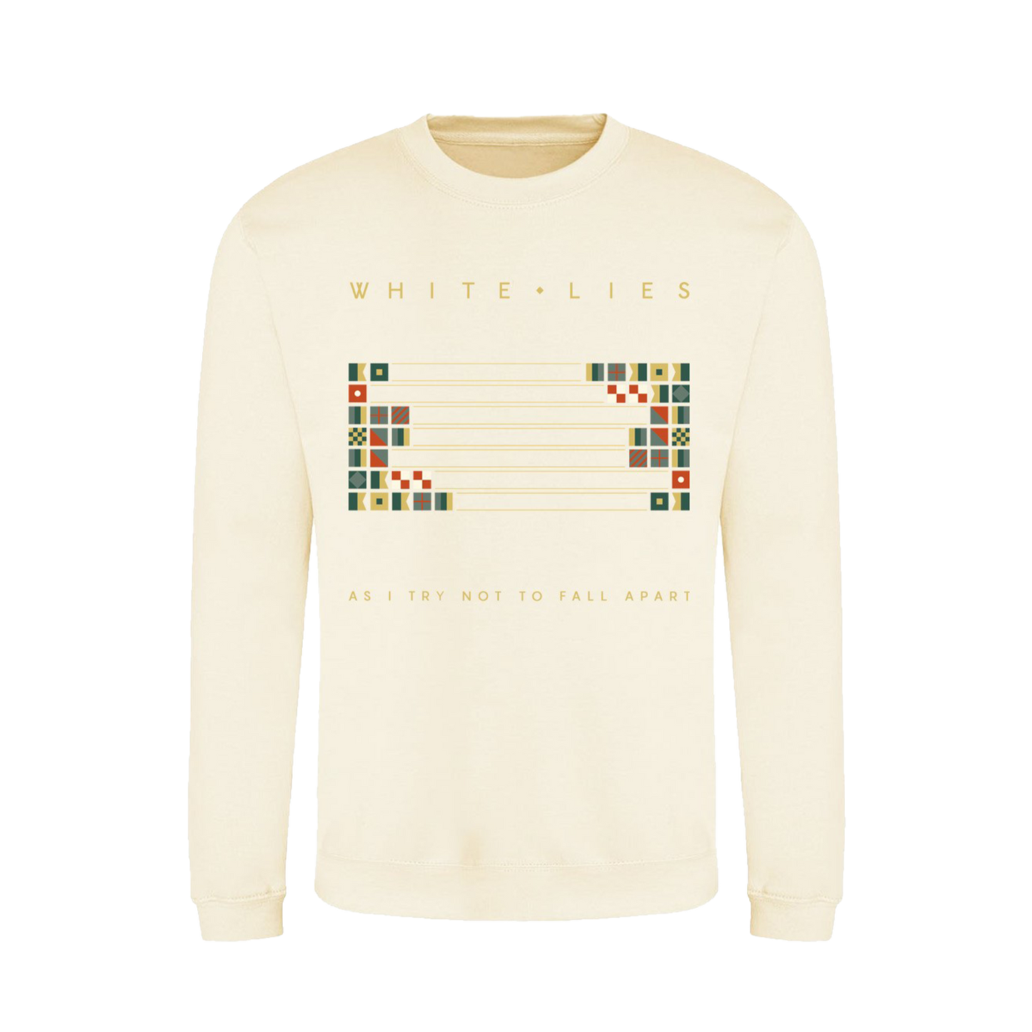 As I Try Not To Fall Apart - Sweatshirt (Vanilla)