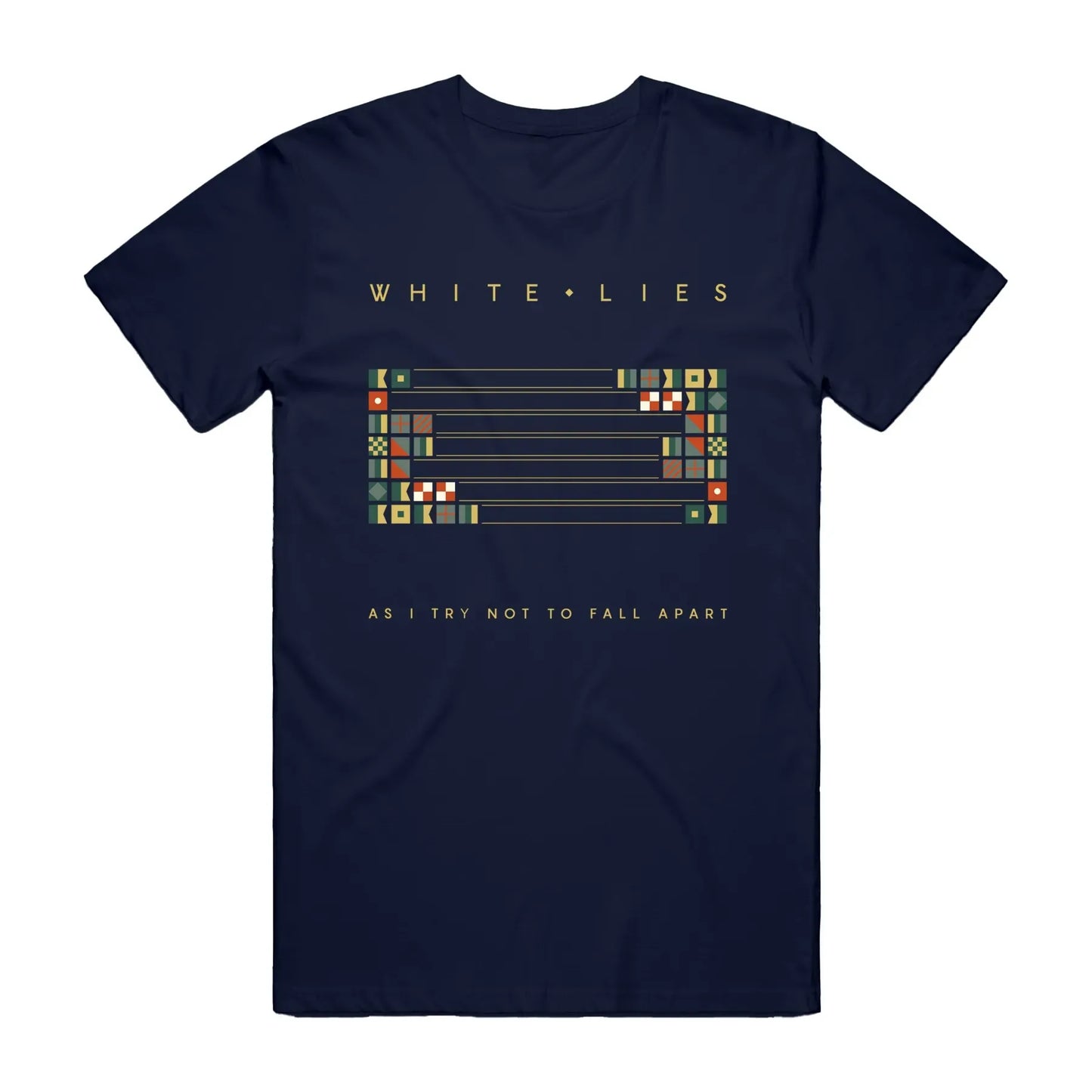 As I Try Not To Fall Apart - Blue T-shirt