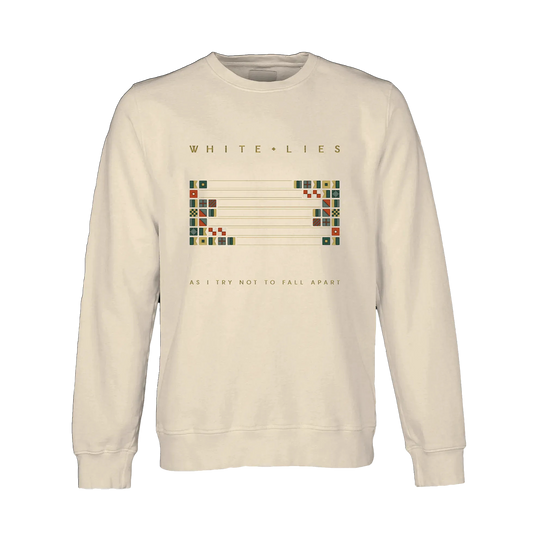 As I Try Not To Fall Apart - Sweatshirt (Cream)