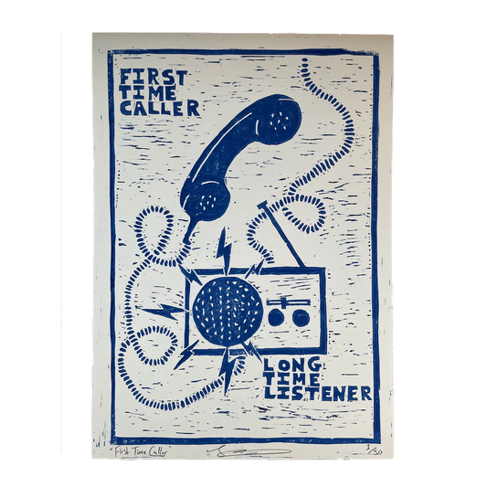 First Time Caller - A4 Print - Edition of 50