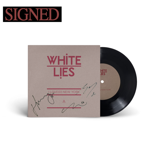 I Love(d) New York / My Lover 7" (Signed)