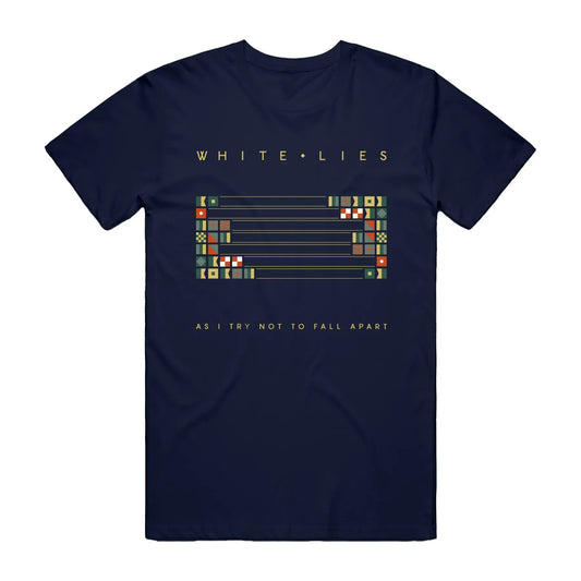 As I Try Not To Fall Apart - Blue T-shirt